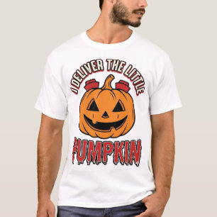 Krankenschwester-Kürbis-Halloween-Liefer-Shirt-Des T-Shirt