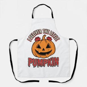 Krankenschwester Kürbis Halloween Lieferung Shirt Schürze