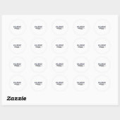 Krankenschwester-Ladefehler-Pixel-Art-Design Runder Aufkleber (Blatt)