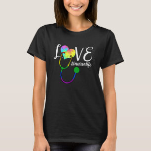 Krankenschwester Leben Rn Lpn Cna Gesundheitswesen T-Shirt