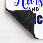 Krankenschwester-Leben-und Mousepad (Ecke)