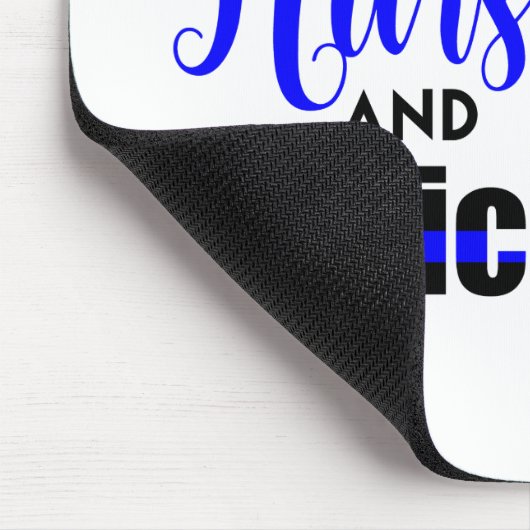 Krankenschwester-Leben-und Mousepad (Ecke)