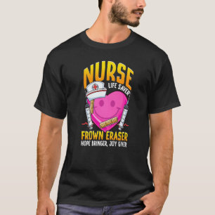 Krankenschwester Lebensretter Frown Eraser Kranken T-Shirt