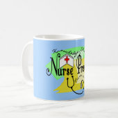 Krankenschwester-Lehrer danken Ihnen Geschenke Kaffeetasse (Vorderseite Links)