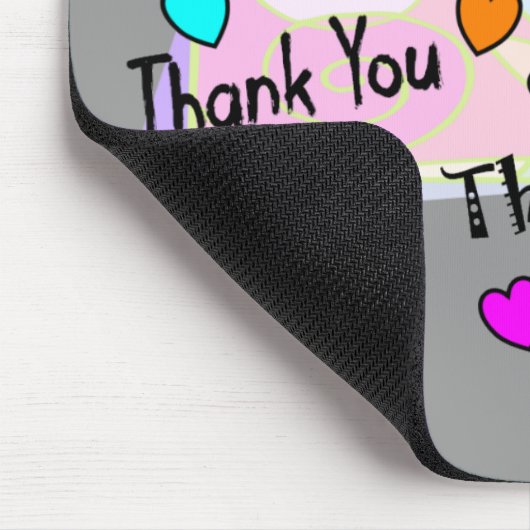 Krankenschwester-Lehrer DANKEN IHNEN Mousepad (Ecke)