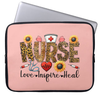 Krankenschwester, Liebe, Inspirier, Heilung Laptop Laptopschutzhülle