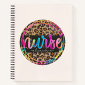 "Krankenschwester - Liebe, Inspiriert, heilen" in  Notizblock (Vorderseite)