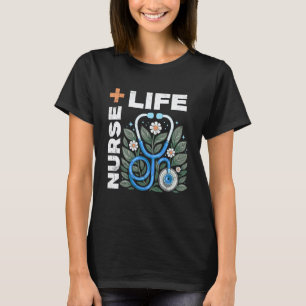 Krankenschwester Life RN LPN CNA Beschäftigte(r) i T-Shirt