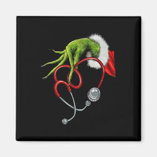 Krankenschwester Lustig Frohe Weihnachten Stethosk Magnet