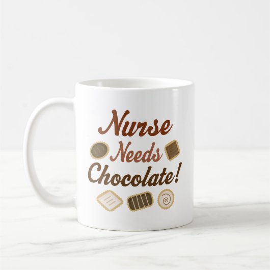 Krankenschwester-(lustiges) Geschenk Kaffeetasse (Links)