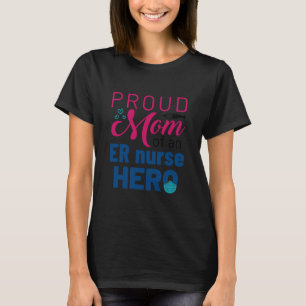 Krankenschwester-Mama-Stolz Unterstützen Familie T-Shirt