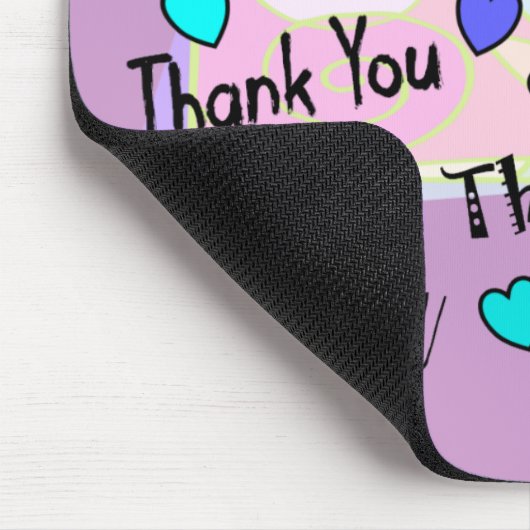 Krankenschwester-Manager DANKEN IHNEN Mousepad (Ecke)