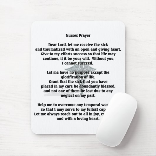 Krankenschwester-Mausunterlage Mousepad (Mit Mouse)