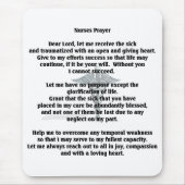 Krankenschwester-Mausunterlage Mousepad (Vorne)