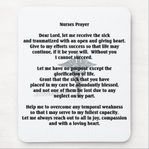 Krankenschwester-Mausunterlage Mousepad
