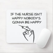Krankenschwester-Mausunterlage Mousepad (Mit Mouse)