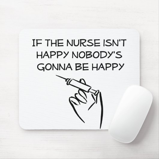 Krankenschwester-Mausunterlage Mousepad (Mit Mouse)
