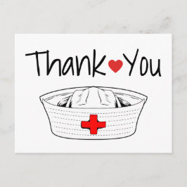 Krankenschwester Medical Stethoscope Pflege Vielen Postkarte