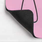 Krankenschwester Medizin Scrubs Rosa Mousepad (Ecke)