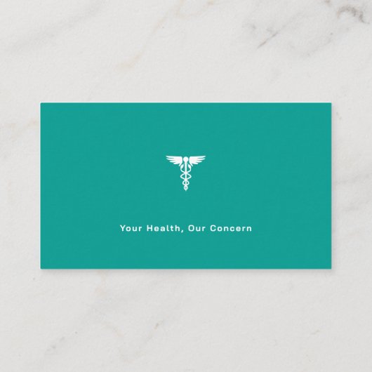 Krankenschwester | Medizinisch Beruflich Visitenkarte (Rückseite)