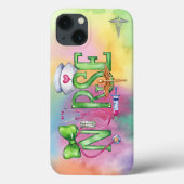 Krankenschwester, medizinisch Case-Mate iPhone hülle (Rückseite)