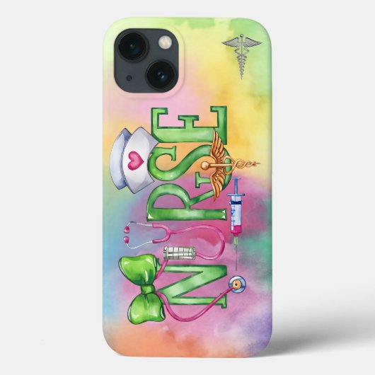 Krankenschwester, medizinisch Case-Mate iPhone hülle (Rückseite)