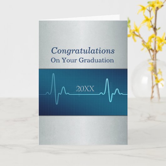 Krankenschwester medizinisch oder Doktor Karte (Gelbe Blume)