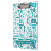 Krankenschwester/Medizinstudentin - Name/Monogramm Klemmbrett (Links)