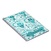 Krankenschwester/Medizinstudentin - Name/Monogramm Notizblock (Rechte Seite)