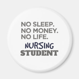 Krankenschwester Meme No Sleep Money Krankenpflege Magnet