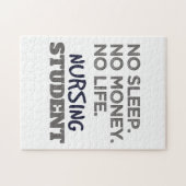 Krankenschwester Meme No Sleep Money Nursing Stude Puzzle (Horizontal)