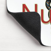 Krankenschwester mit Caduceus Mousepad (Ecke)