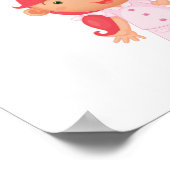 Krankenschwester mit einem Nadelkissen Poster (Ecke)