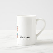 Krankenschwester mit einer Tasse Kaffee (Rechts)