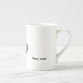 Krankenschwester mit einer Tasse Kaffee (Rechts)