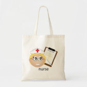 Krankenschwester mit medizinischer Zwischenablage Tragetasche (Vorne)
