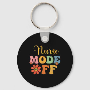 Krankenschwester-Modus Außer Dienst Sommerpause Kr Schlüsselanhänger