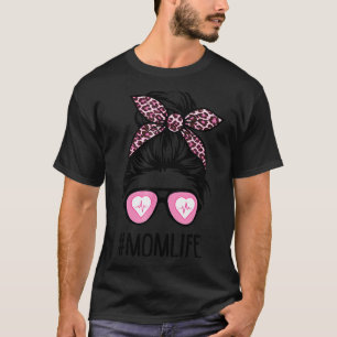 Krankenschwester Mom Leben Unordentlicher Knoten R T-Shirt