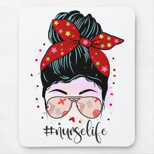 Krankenschwester - Mousepad (Vorne)