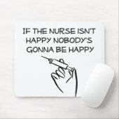 Krankenschwester Mousepad (Mit Mouse)