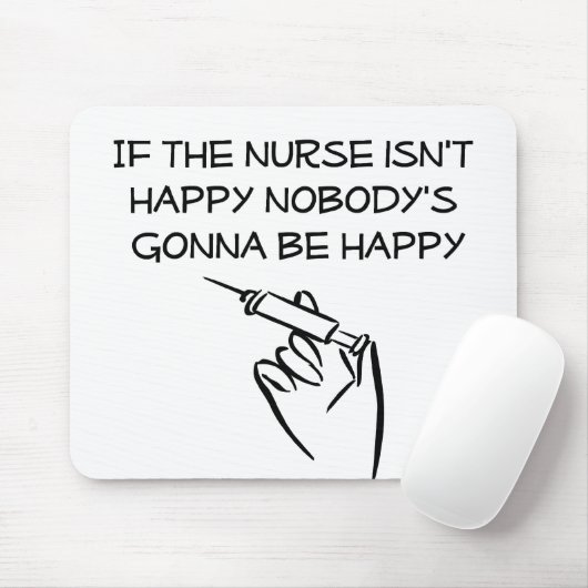 Krankenschwester Mousepad (Mit Mouse)