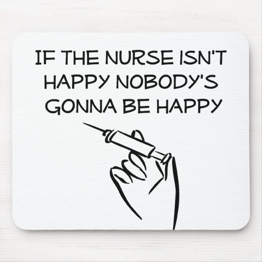 Krankenschwester Mousepad (Vorne)