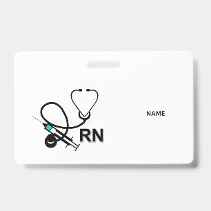 Krankenschwester Namensschild Ausweis