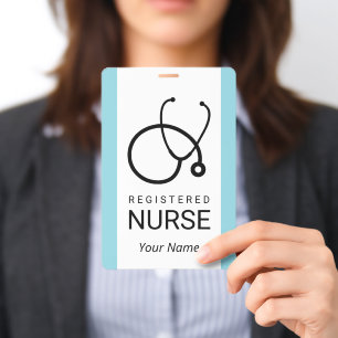 Krankenschwester Namensschild für professionelle P Ausweis