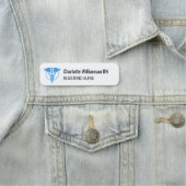 Krankenschwester Namensschild ID-Abzeichen Logo Bl (Beispiel)