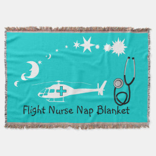 Krankenschwester-Nickerchen-Decken-Blau Decke