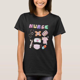 Krankenschwester Niedlich Lustig Medizin Krankenha T-Shirt