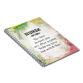 Krankenschwester (Nomen) Notizblock (Rechte Seite)