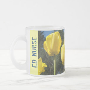 Krankenschwester-Notaufnahme-Tasse Love All Serve  Mattglastasse
