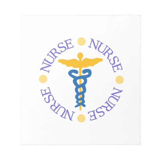 Krankenschwester Notizblock (Vorderseite)